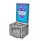 Azar Displays Large Lottery Box, Lock and Keys. Color: Clear 206388 - alternate 3